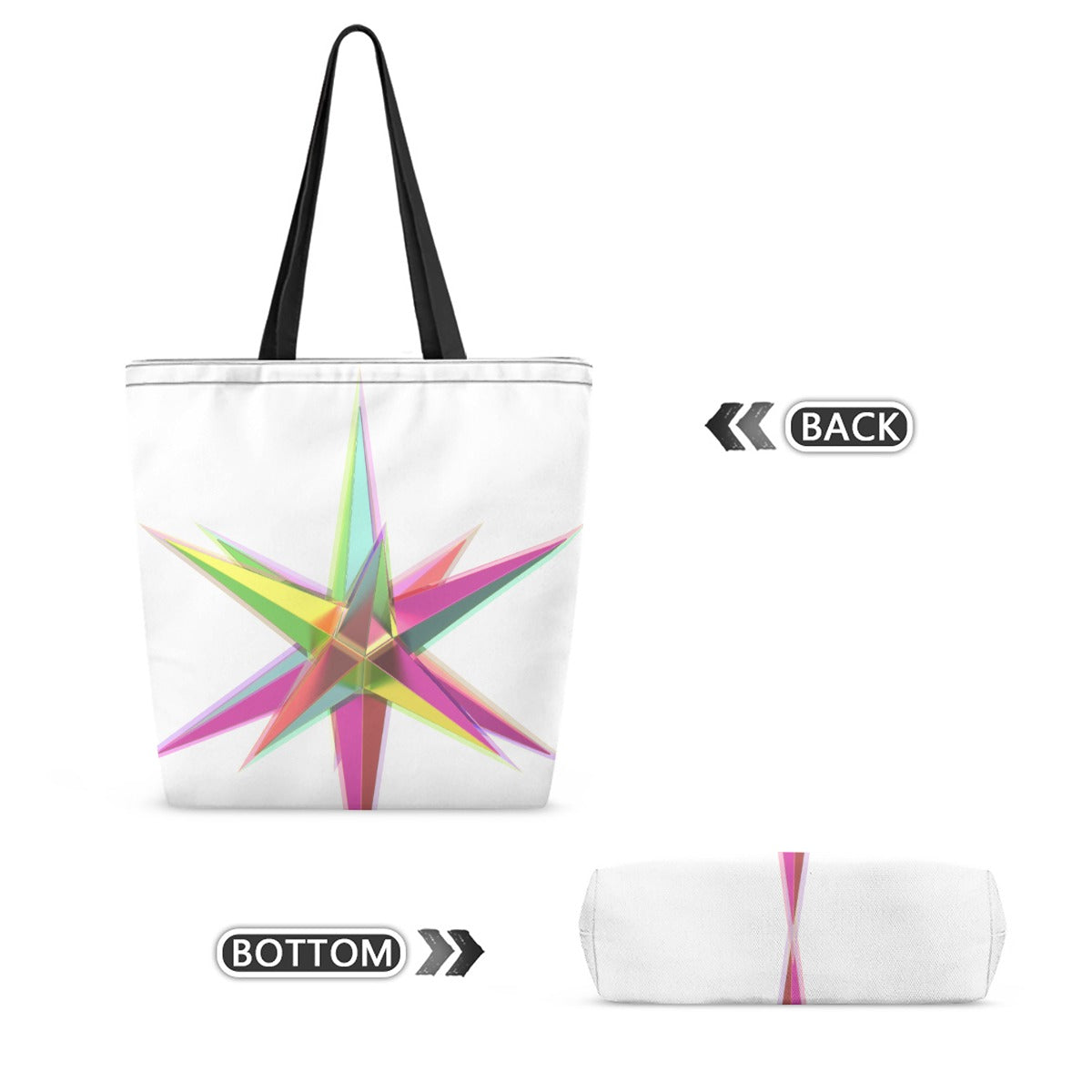 Canvas shopping bag