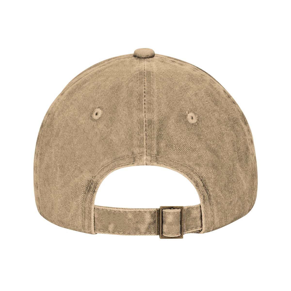 Adult Washed Denim Baseball Cap Printed in USA