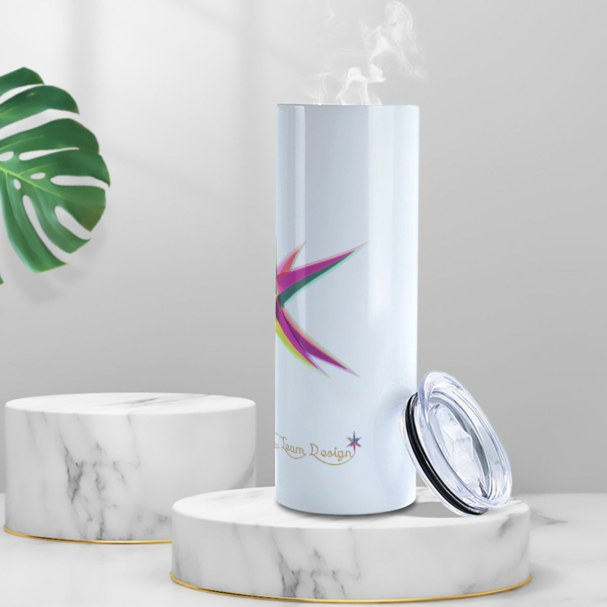 Tumbler with twinkle surface 20oz