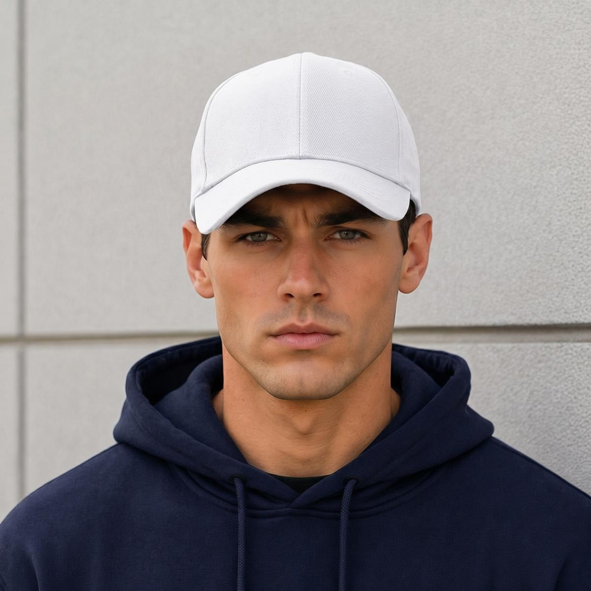 Curved Brim Baseball Cap Printed in Canada