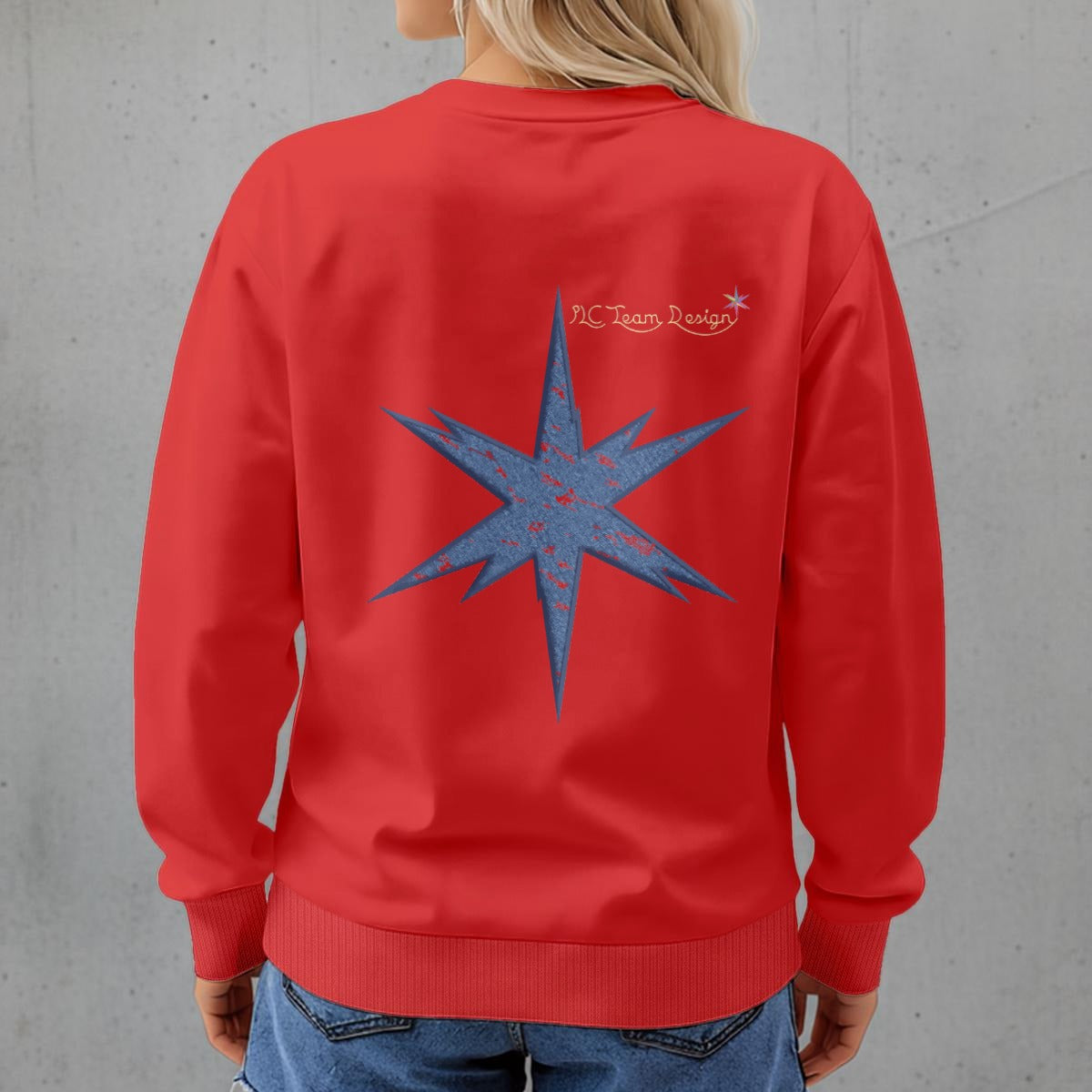 Women's Fleece Crew Neck Sweatshirt|DTF