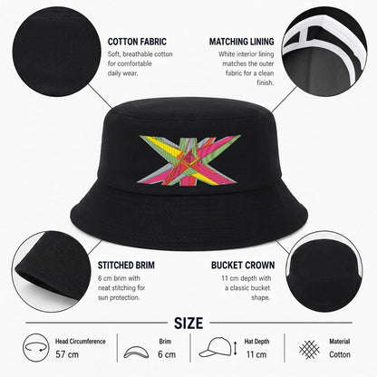 Embroidery Bucket Hat