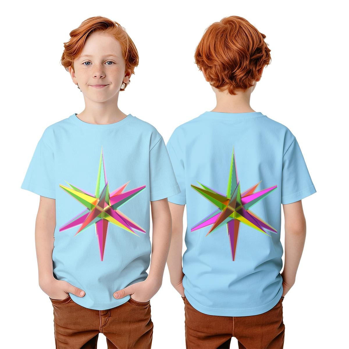 Kid's T Shirt Printed in USA|Gildan 5000B Double DTF