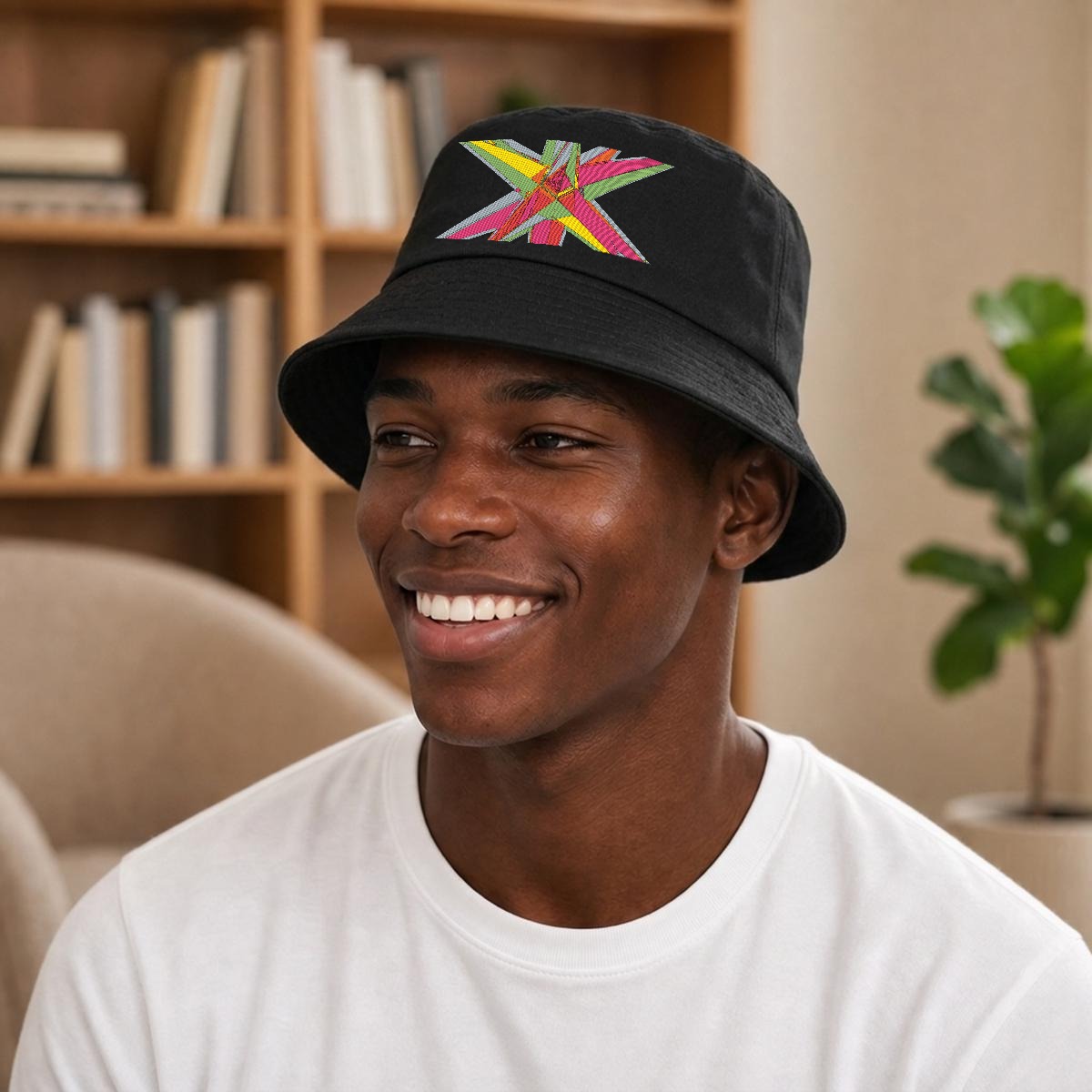 Embroidery Bucket Hat