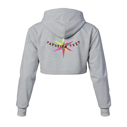 Women's Cropped Hoodie|DTF