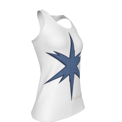 All-Over Print Women's Workout Tank Top|210GSM