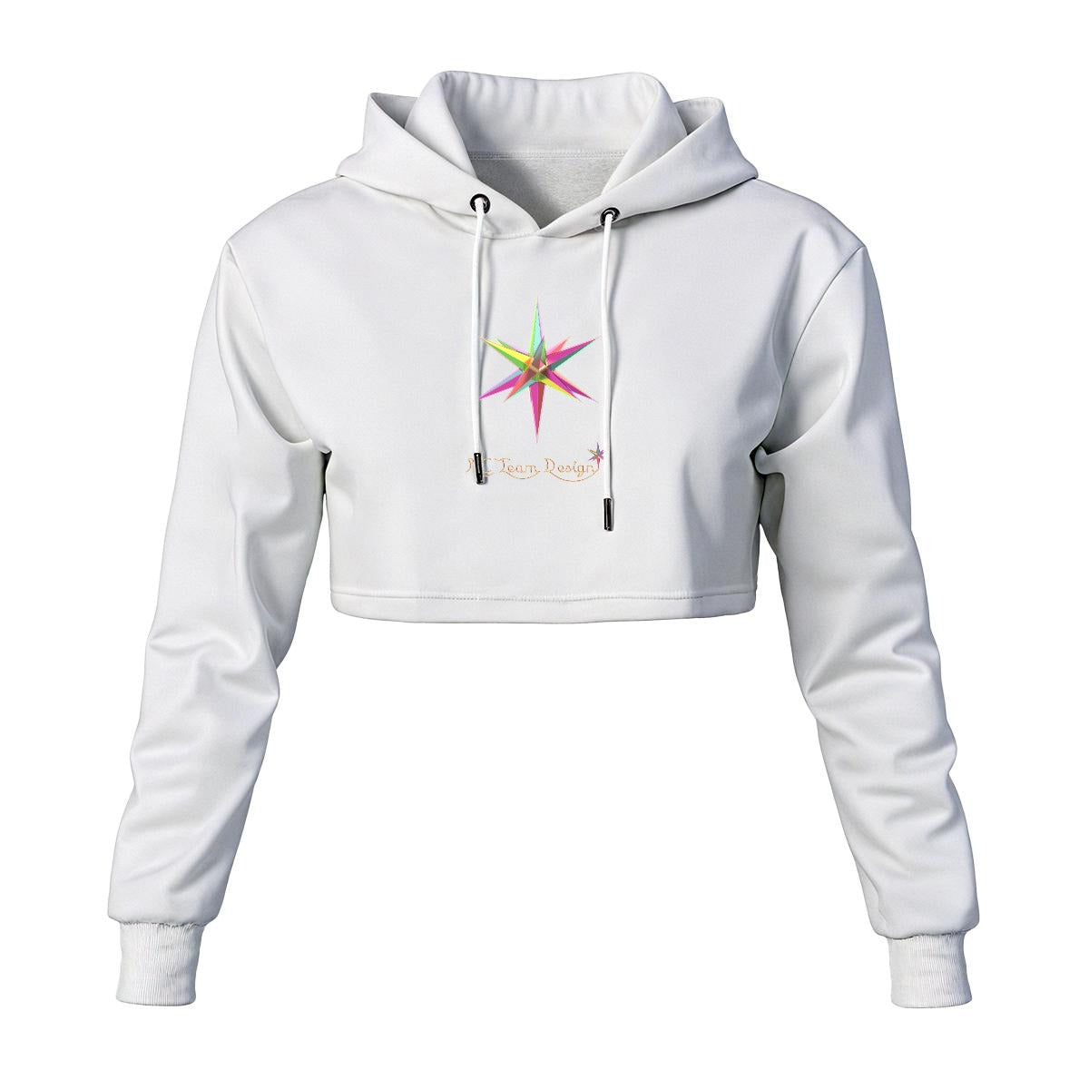 Women's Cropped Hoodie|DTF