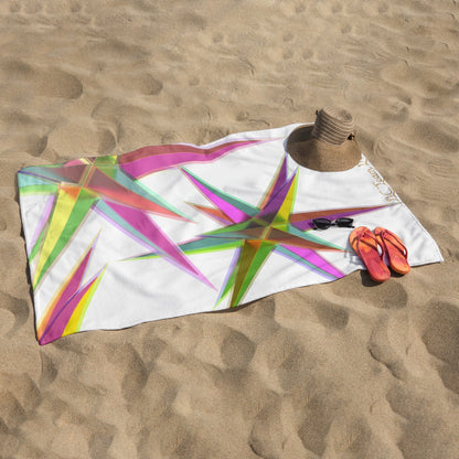 Adult Beach towel Vertical Style Printed in USA|320GSM