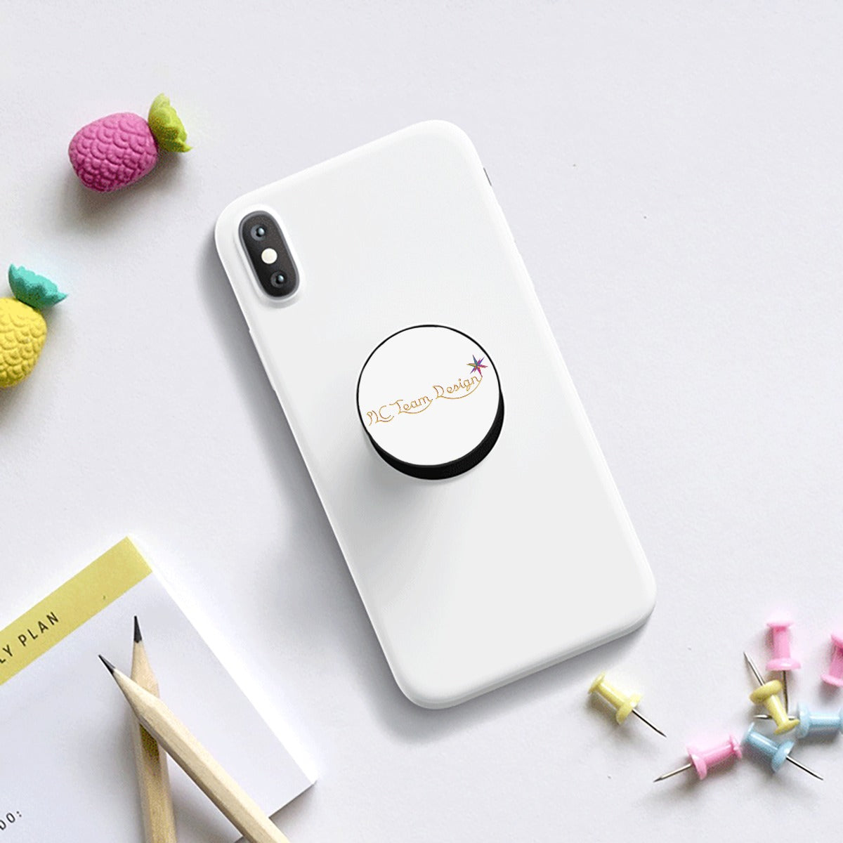 Airbag mobile phone holder
