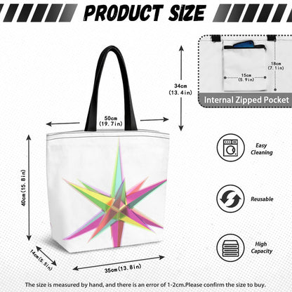 Canvas shopping bag