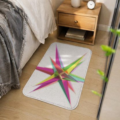 Rounded Diatom Mud Floor Mat Printed in Canada