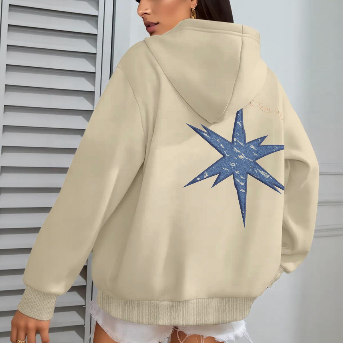 Women's Oversize Hoodie With Fleece |DTF