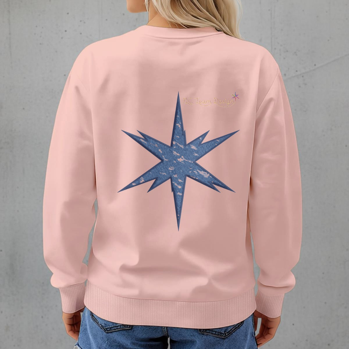 Women's Fleece Crew Neck Sweatshirt|DTF