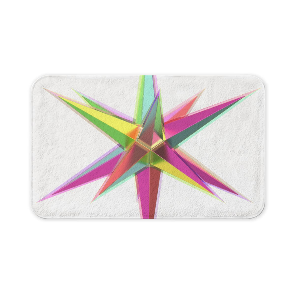 Rounded Diatom Mud Floor Mat Printed in Canada