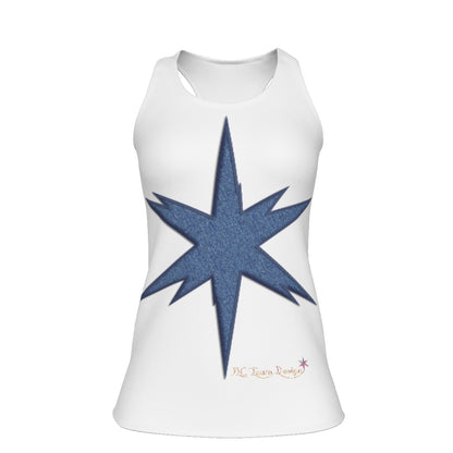 All-Over Print Women's Workout Tank Top|210GSM