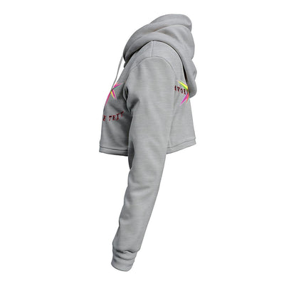 Women's Cropped Hoodie|DTF