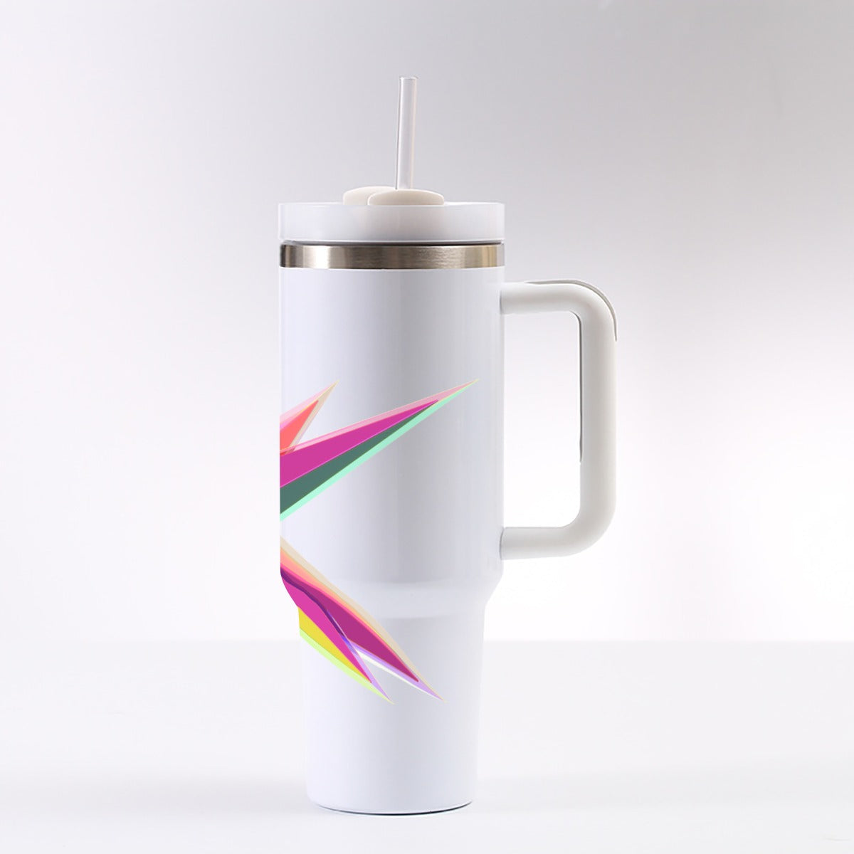 40 oz Tumbler With Handle Printed in USA