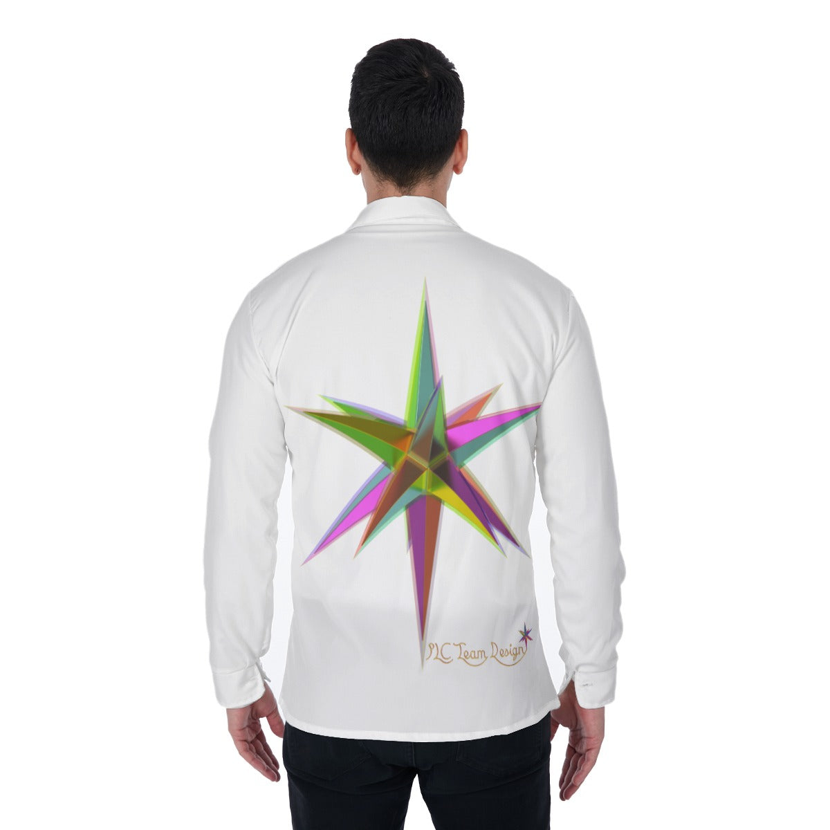All-Over Print Men's Long Sleeve Shirt