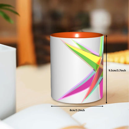 11oz Double Color Mug Printed in USA