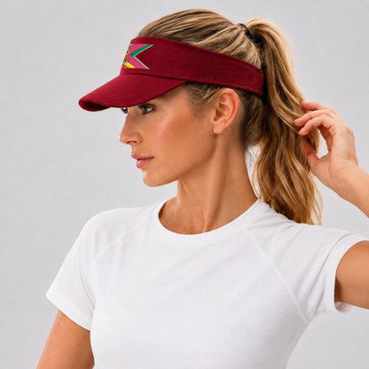 Embroidery Open-Top Visor