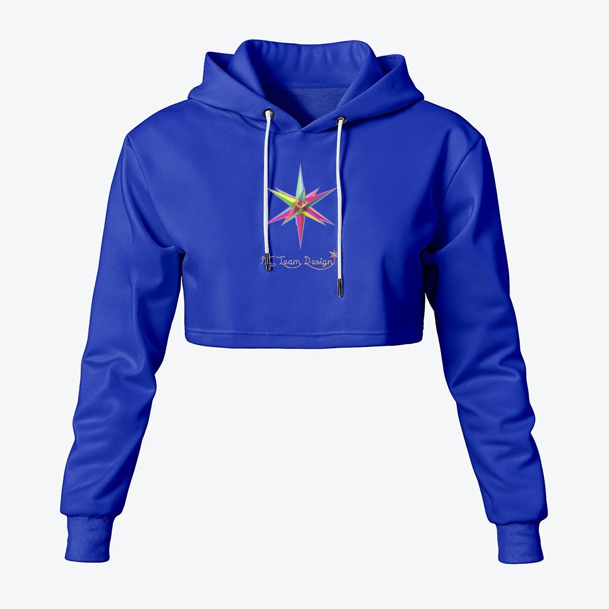 Women's Cropped Hoodie|DTF