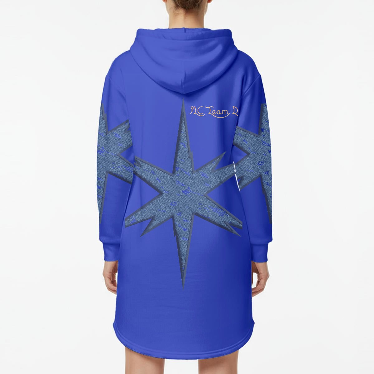 Women’s Hoodie Dress With Fleece|DTF