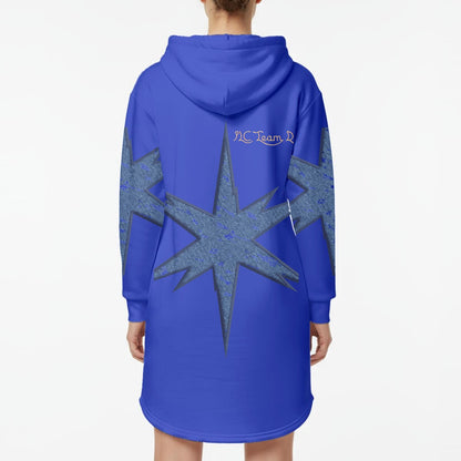 Women’s Hoodie Dress With Fleece|DTF