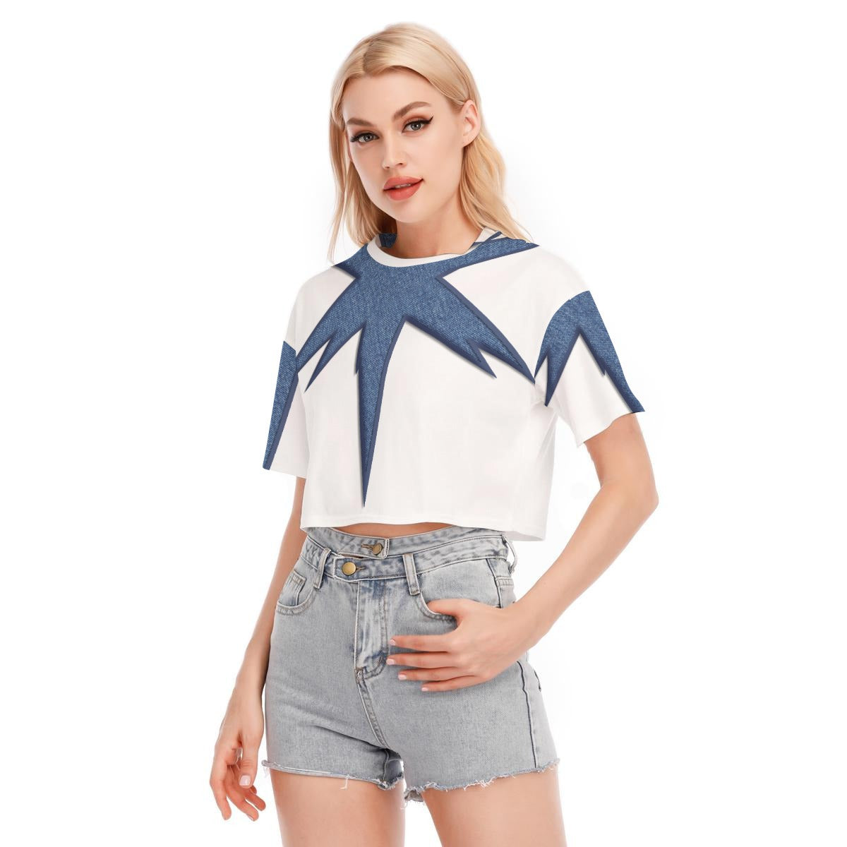 All-Over Print Women's Cropped T-shirt | 190GSM Cotton
