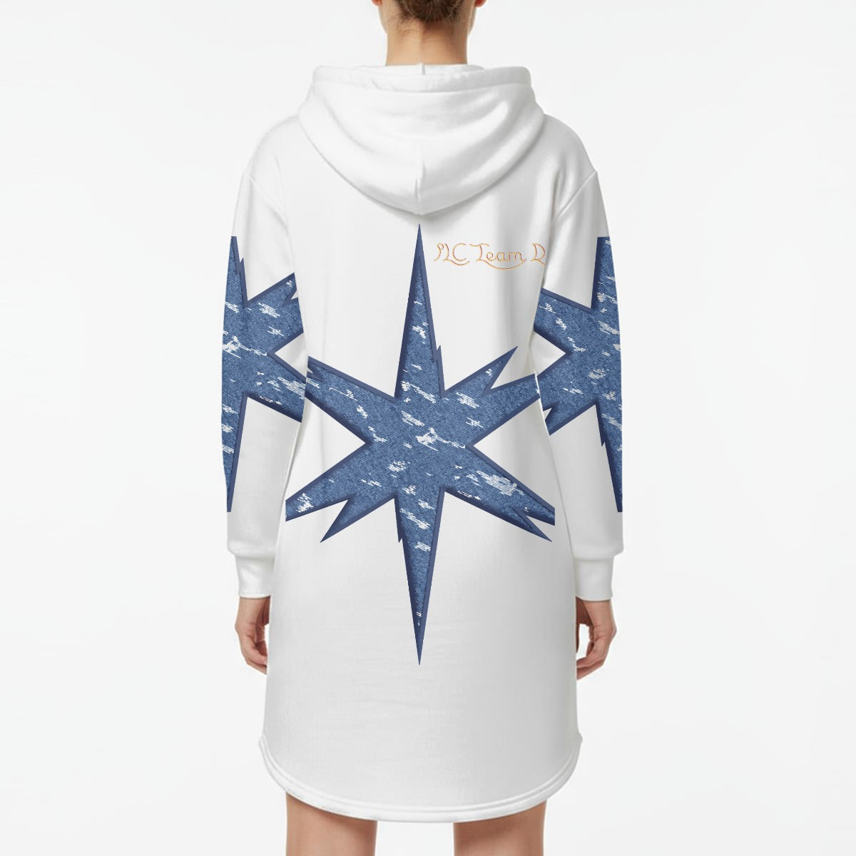 Women’s Hoodie Dress With Fleece|DTF