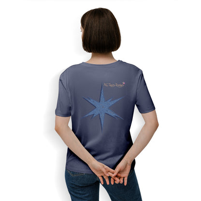 Women's Essential Crew Neck T-Shirt Printed in USA|180GSM Back DTF