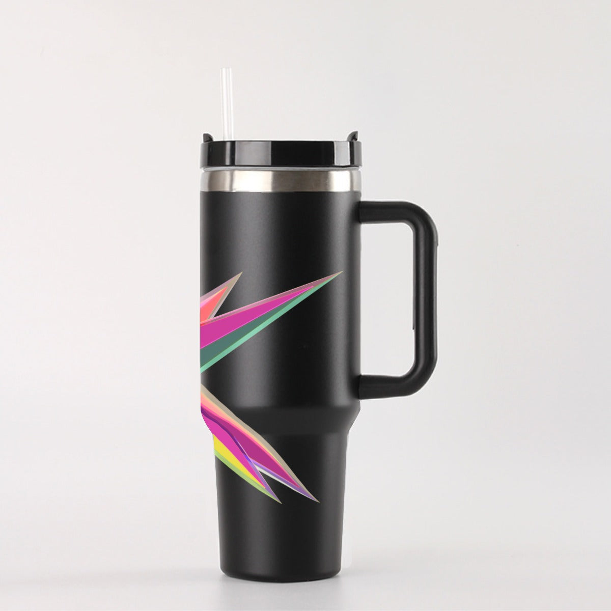 40 oz Tumbler With Handle Printed in USA
