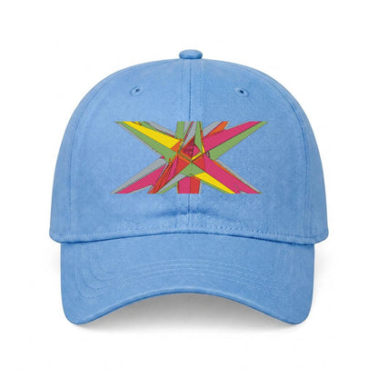 Embroidery Soft-Crown Flat Cap