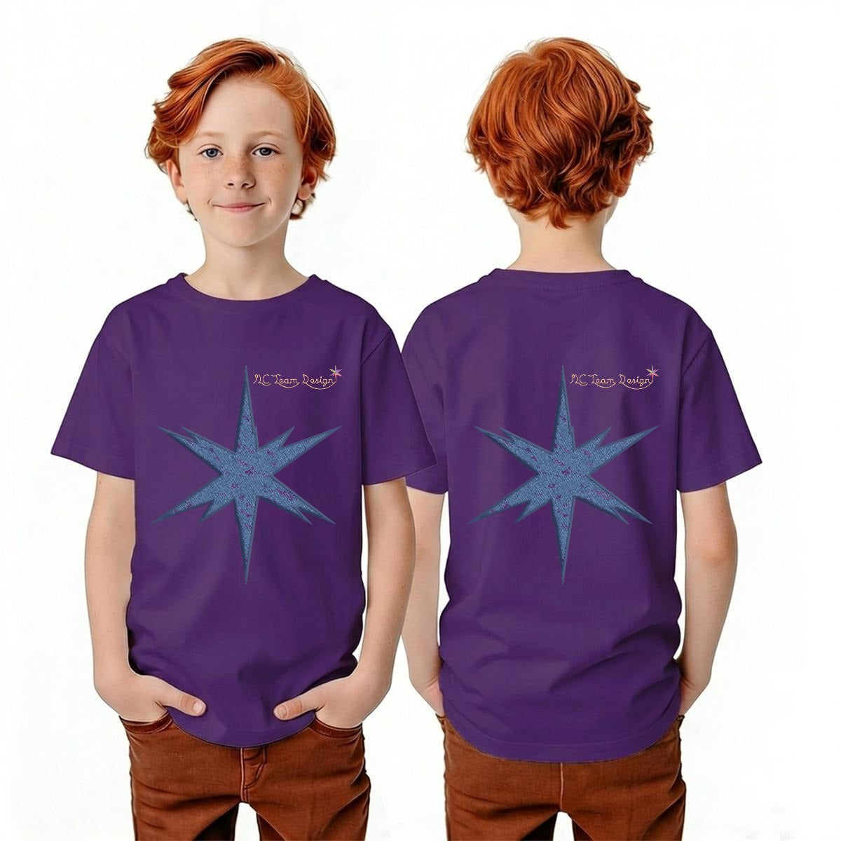 Kid's T Shirt Printed in USA|Gildan 5000B Double DTF