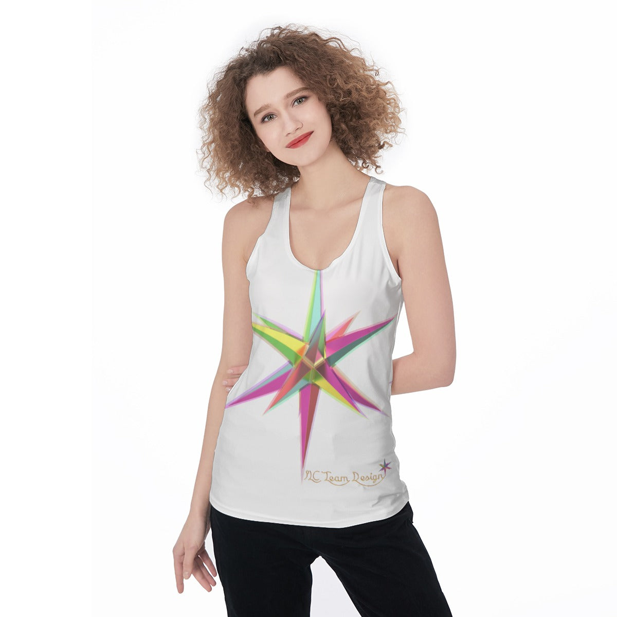 All-Over Print Women's Racerback Tank Top