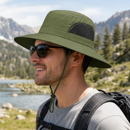UPF 50+ Wide Brim Outdoor Sun Hat