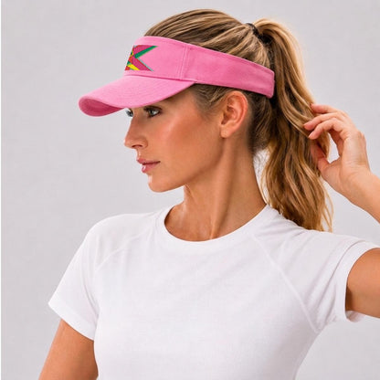 Embroidery Open-Top Visor