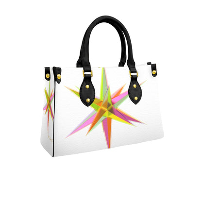 Women's Tote Bag With Black Handle