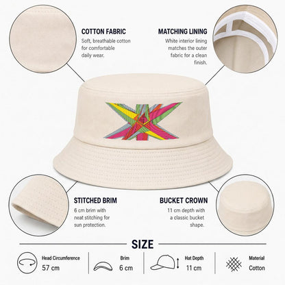 Embroidery Bucket Hat