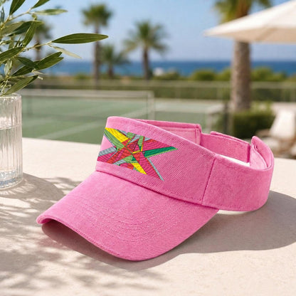 Embroidery Open-Top Visor