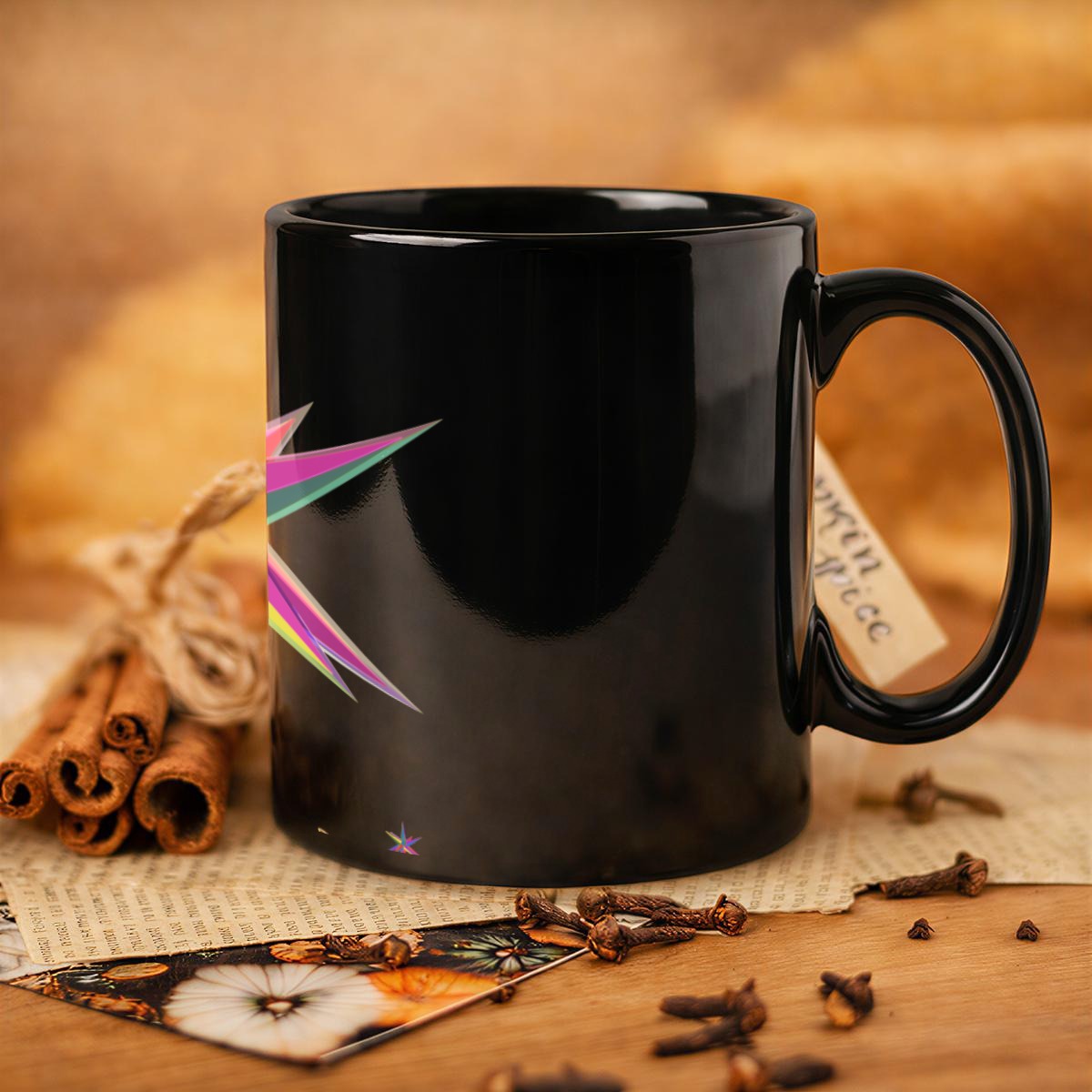 11oz Black Ceramic Mug