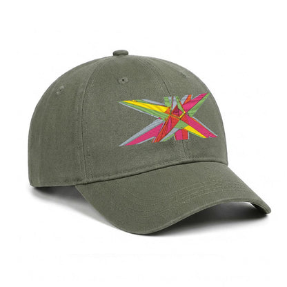Embroidery Soft-Crown Flat Cap