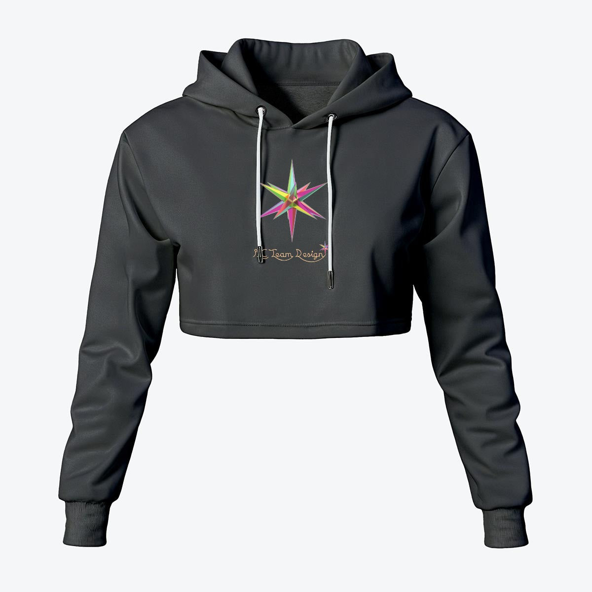 Women's Cropped Hoodie|DTF