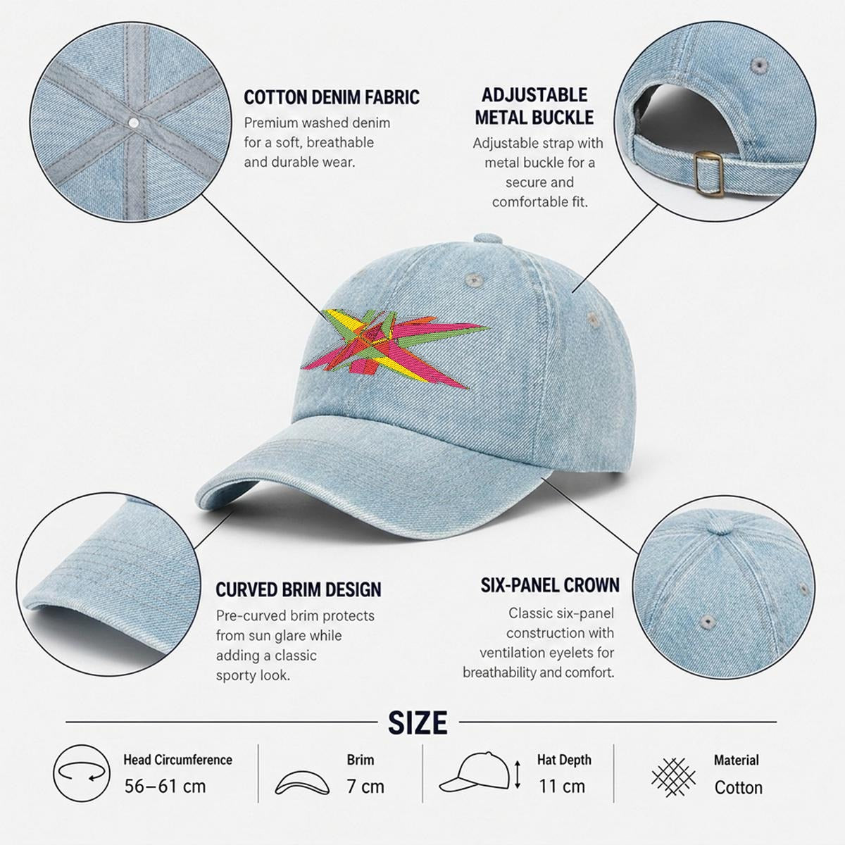 Embroidery Baseball Cap