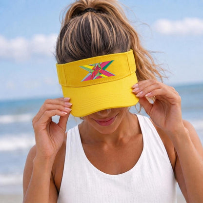 Embroidery Open-Top Visor
