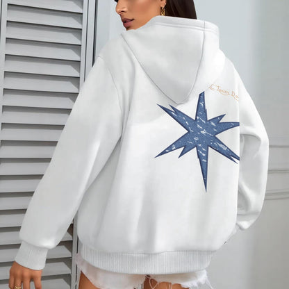 Women's Oversize Hoodie With Fleece |DTF