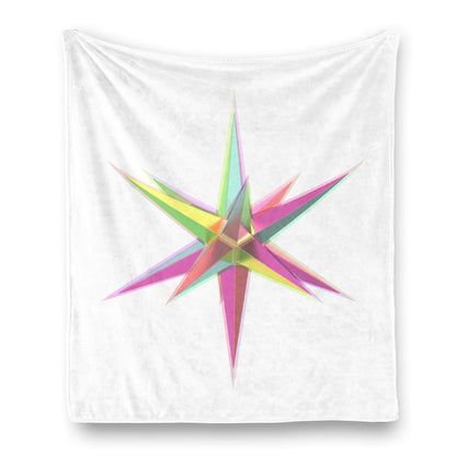 Single-Side Printing Flannel Blanket