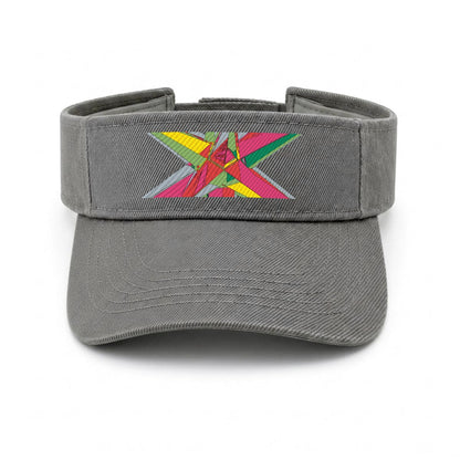 Embroidery Open-Top Visor