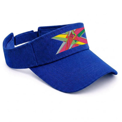 Embroidery Open-Top Visor