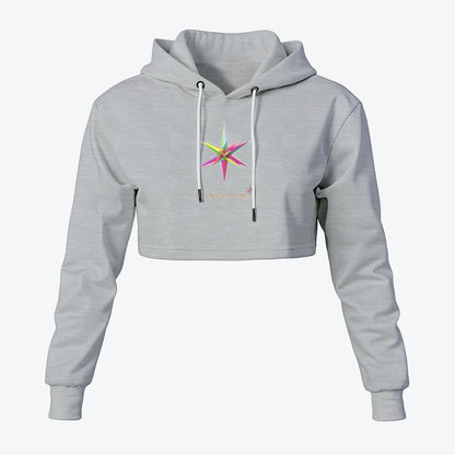 Women's Cropped Hoodie|DTF
