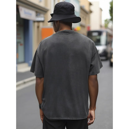 Unisex Heavyweight T-shirt Printed in USA| 230GSM Front DTF